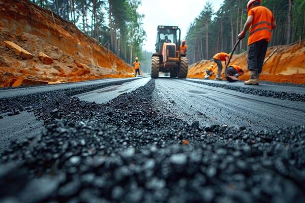 Bitumen Road Work W